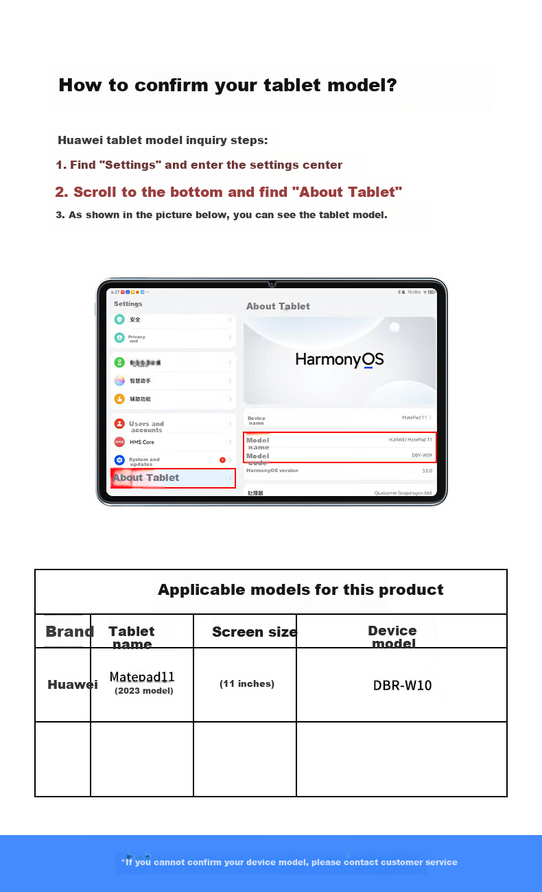 CangHua Compatible with Huawei MatePad Mini Protective Case, 2025 Model Huawei Tablet Mini 8.8-Inch Protective Cover, Full Protection Ultra-Thin Shockproof Leather Case, Black 1