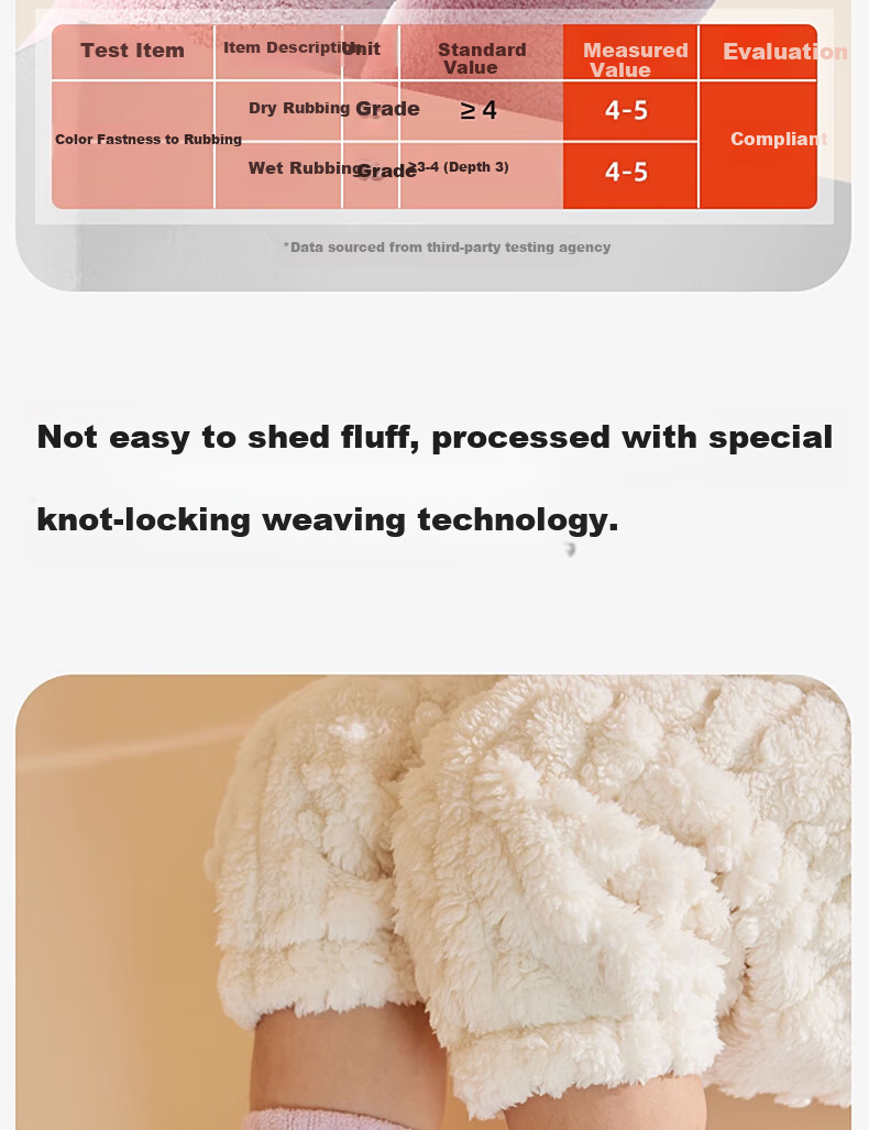 MiiOW Girls' Coral Fleece Warm Thickened Mid-Calf Socks Autumn Winter Kids Plush Socks for Children Students Baby Girls 22