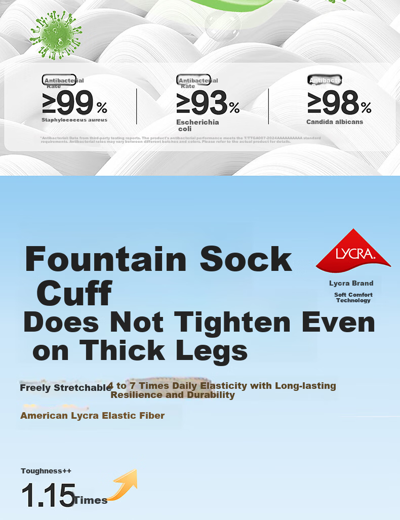Baby Boys' Children's Socks Spring Summer Thin Mesh Breathable Pure Cotton Odor-Resistant Sweat-Absorbing Seamless Mid-Calf Socks for Older Kids Students 3
