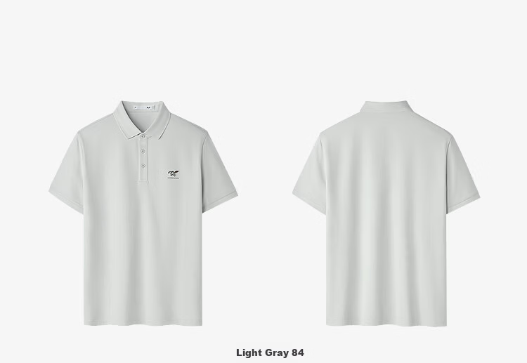 HLAHLA Men's Short Sleeve Polo Shirt 26 Summer Light Business Chic Ageless Series 8