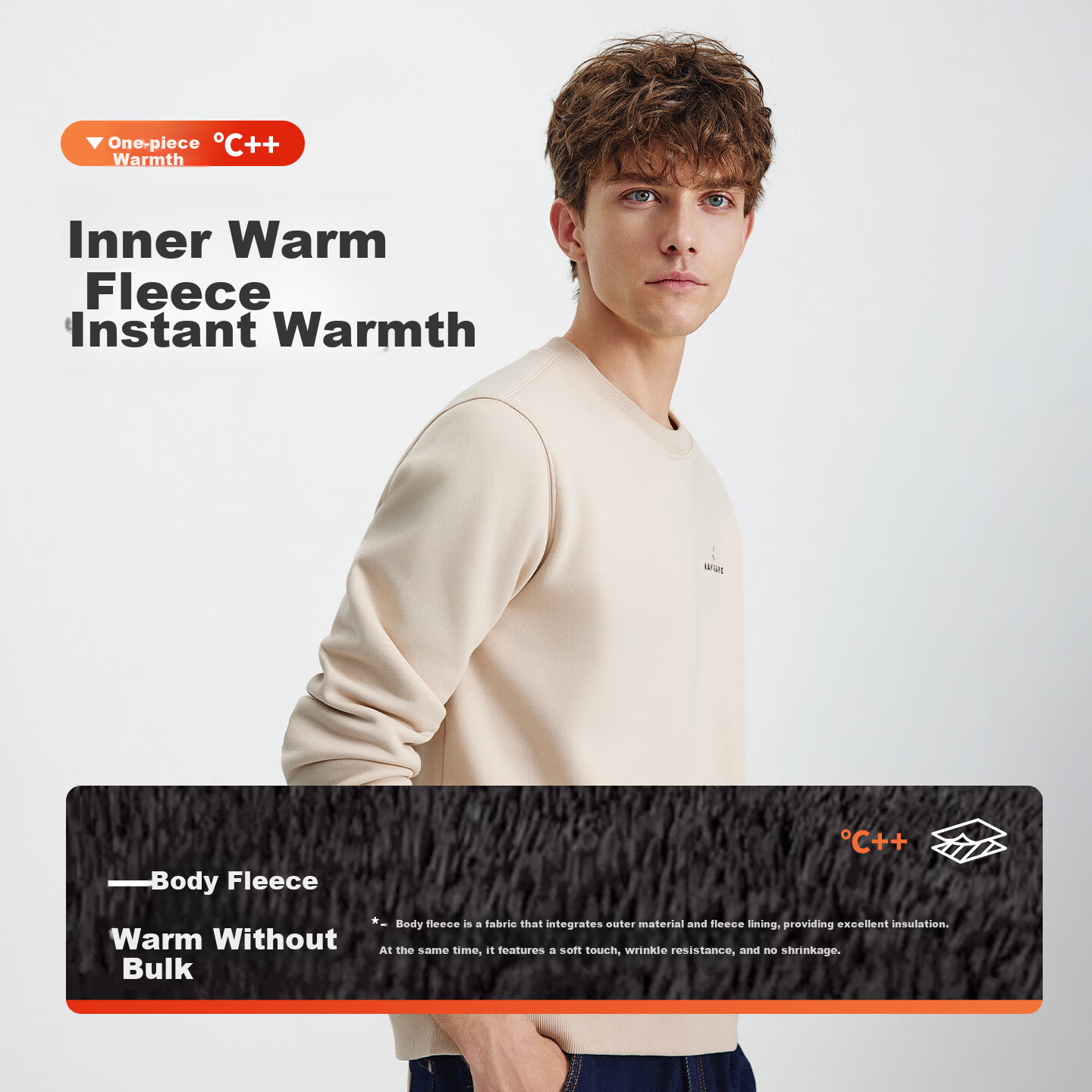 Navigare Small Sailboat Solid Basic Versatile Pullover Men's Fleece Lined Warm Sweatshirt 1135805301