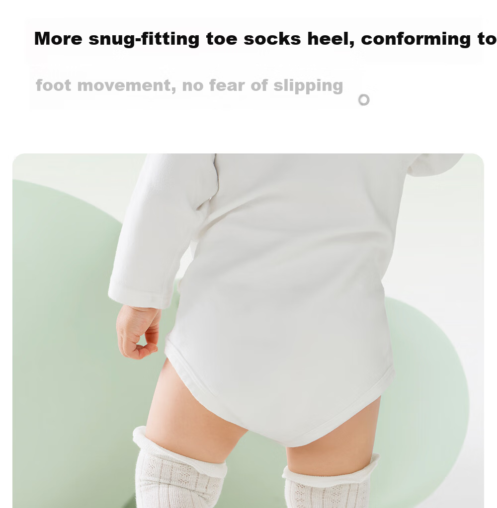 Betis Baby Socks Summer Thin Breathable Mesh Anti-Mosquito Knee Protection Long Tube Socks for Children 22