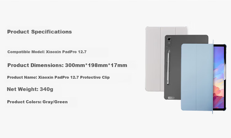 Lenovo Xiaoxin Pro 13 Series Tablet Protective Case Delicate Texture Smart Wake Triangular Stand Stable Drip Amber Green 6