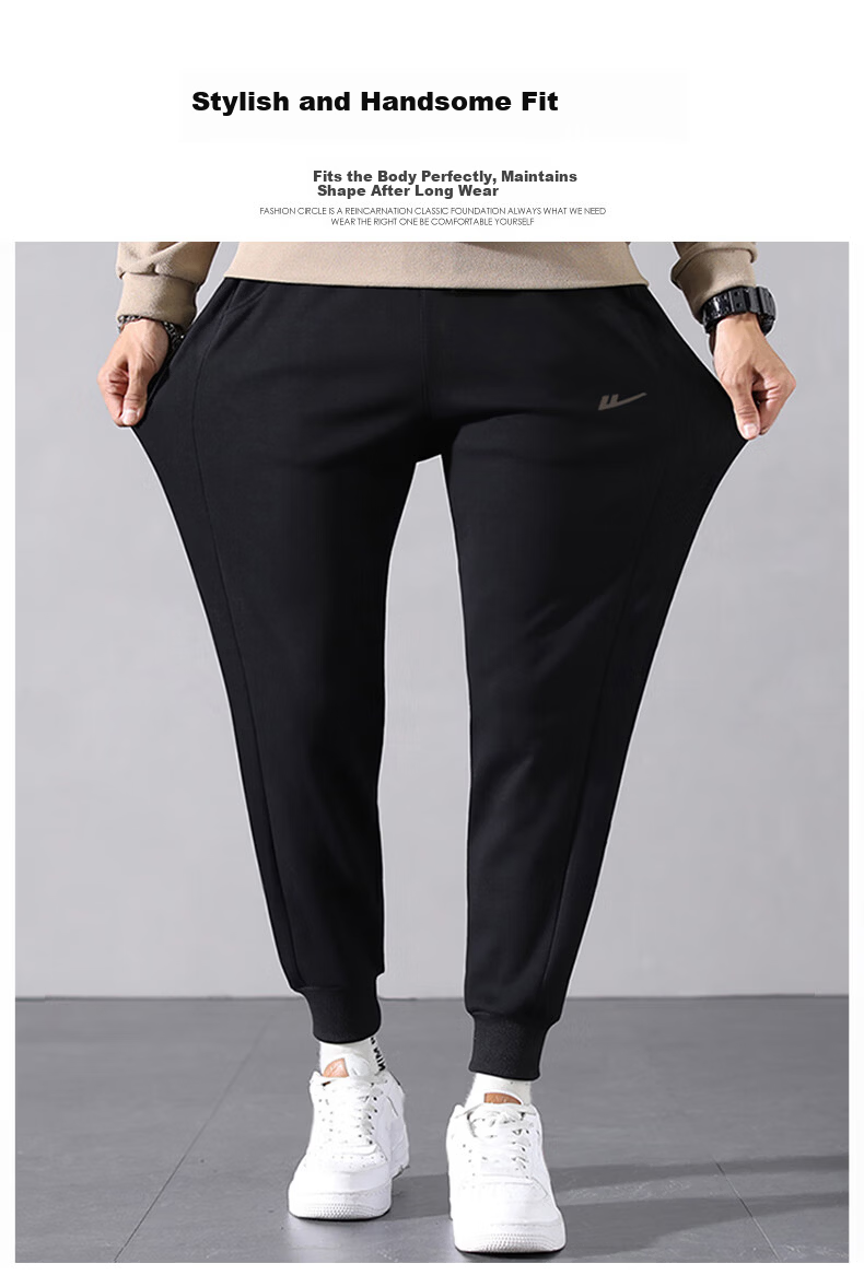Warrior Pants Summer Men's Sports Trousers, Ice Silk Quick-Dry Lightweight Breathable Loose-Fitting Running Fitness Casual Joggers for Me 3
