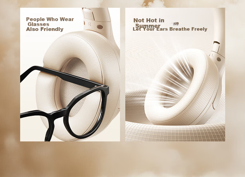 Baseus BH1 Air Retro Headphones, Over-Ear Wireless Bluetooth V6.0, High-Definition Sound Quality, Fashionable Digital Styling, Metal Millennium Y2k, Internet Celebrity Atmosphere 10