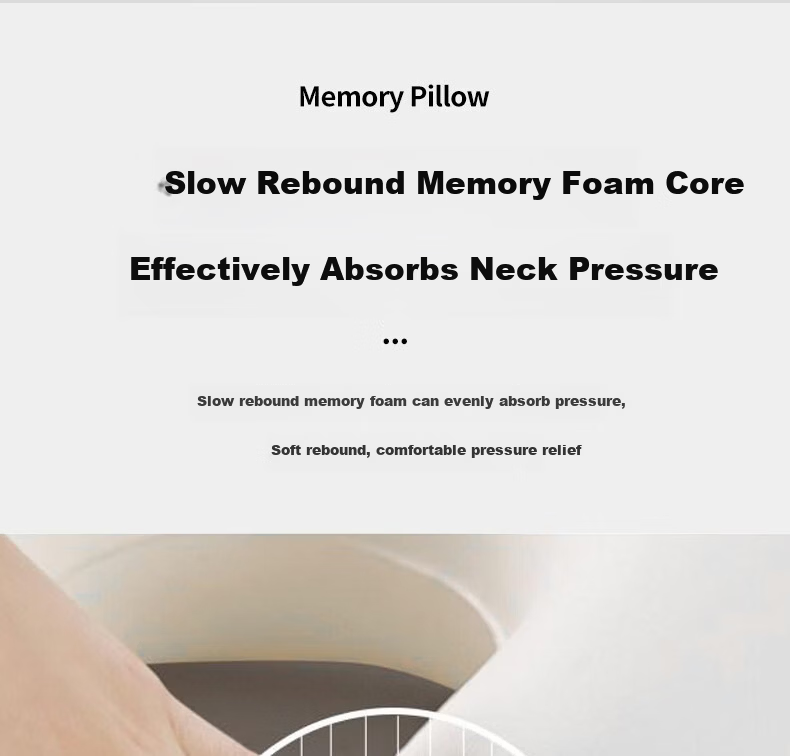 Pierre Cardin Velvet U-Shaped Travel Portable Neck Pillow Gray Memory Foam U-Shaped Pillow - Gray 5