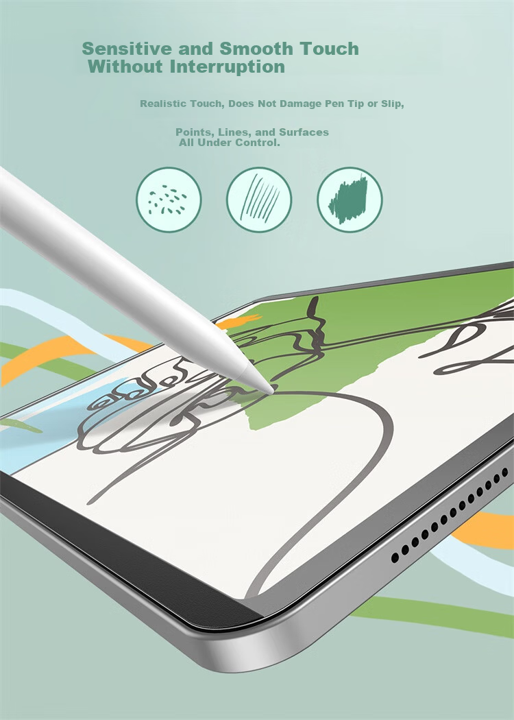 Baseus Paper-Like Film, IPad Protective Film, AR Film, Apple Tablet Film, Dust-Free Chamber [Real Paper Feel, Ultra-Thin Bare Screen], Suitable for 2025/24 IPad Pro-11 Inch 12