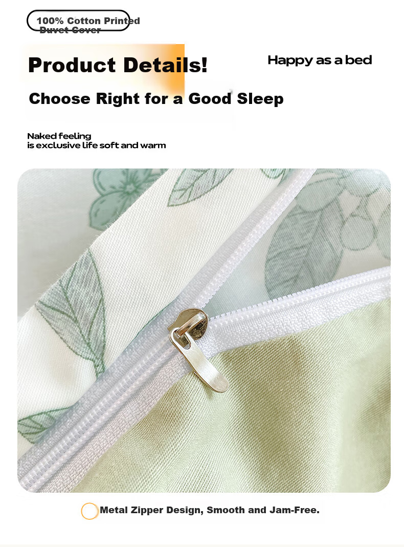 MUJI 100% Cotton A-Class Duvet Cover Single Piece Xinjiang Cotton Single Duvet Cover 180*220cm 10