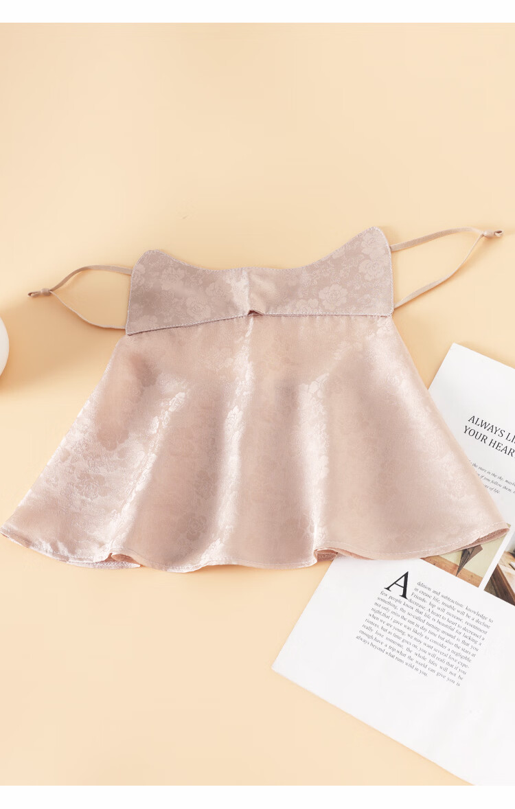 Shanghai Story Women's Silk Protective Face Mask Summer Sun Protection Mulberry Silk Jacquard Satin Sunshade Neck Guard Valentine's Day Gift for Girlfriend 9