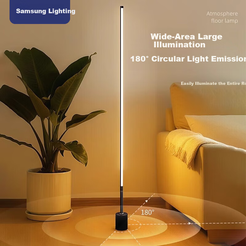 Samsung Lighting Decorative Floor Lamp for Living Room Bedroom Bedside Ambiance Reading Baby Nursing Sleep Warm Light