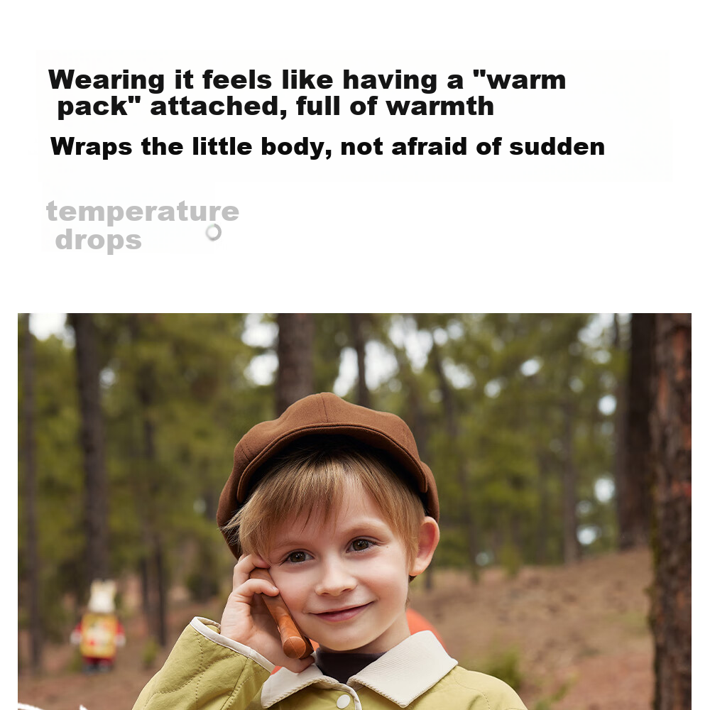Betis Kids Jacket Fashion New Boys Girls Windproof Warm Thick Winter Coat Baby Padded Cotton Jacket 7