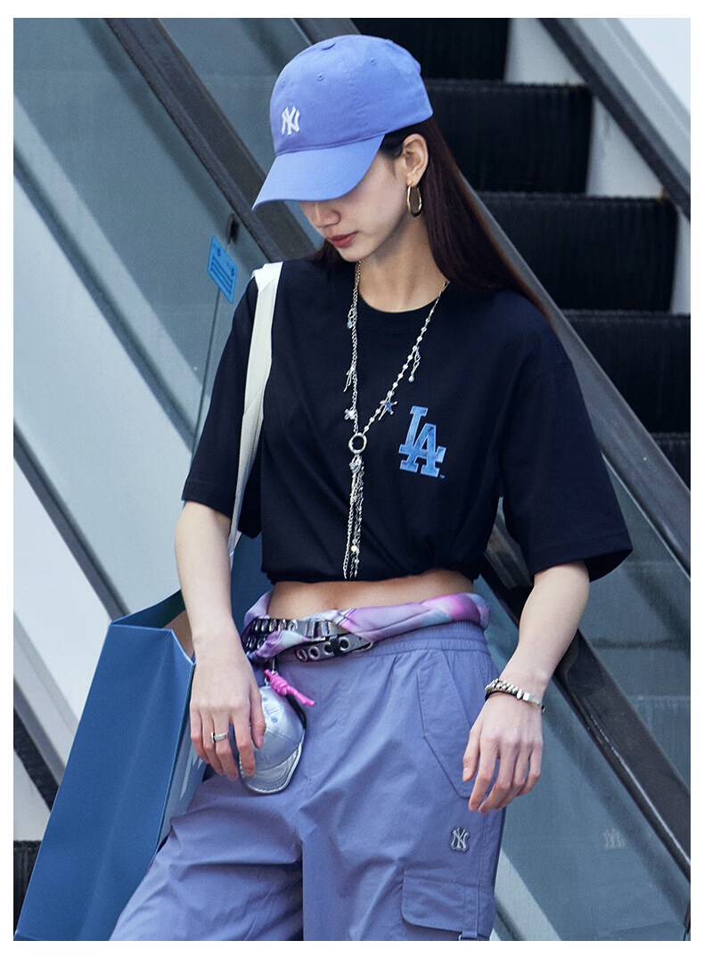 MLB Unisex Short Sleeve Starlight Back Label Cooling T-Shirt Casual Sports Tee 3ATST0163-50WHS-XL 8