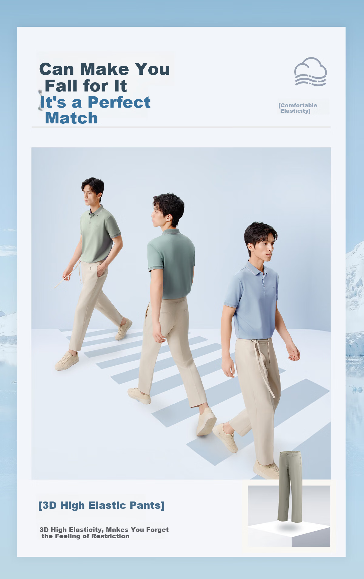 Hodo [Lin Gengxin's Style] Modal Silk Short-Sleeve Cool-Feeling Antibacterial Polo Shirt, Collared T-Shirt 11