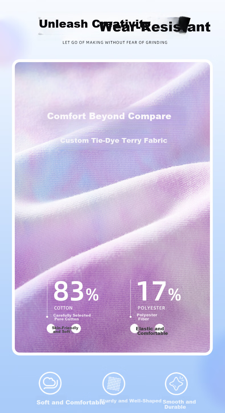 TonLion Girls Tie-Dye Sweatshirt Spring and Autumn Thin Printed Crewneck Sweatshirt for Older Kids New Pink Purple 160 3