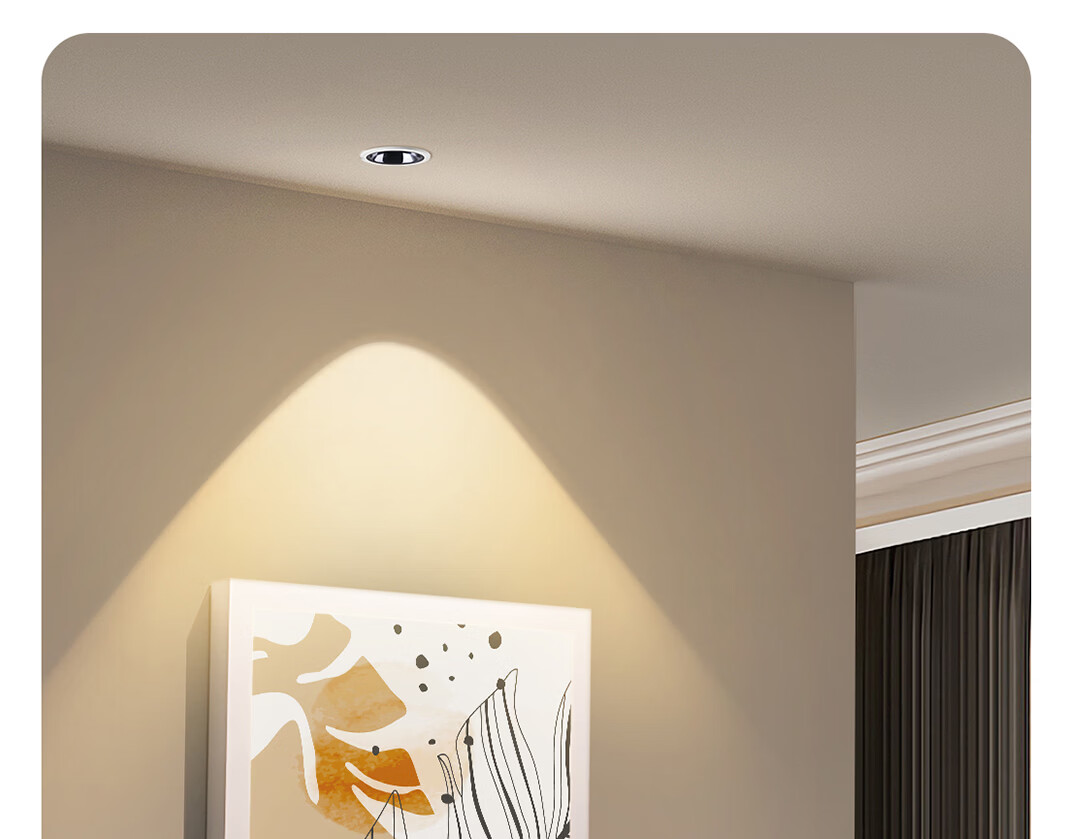 Yeelight Smart LED Dimmable Recessed Downlight Anti-Glare Full Spectrum Eye Protection Spotlight M4 Plus Upgrade 2.0 38