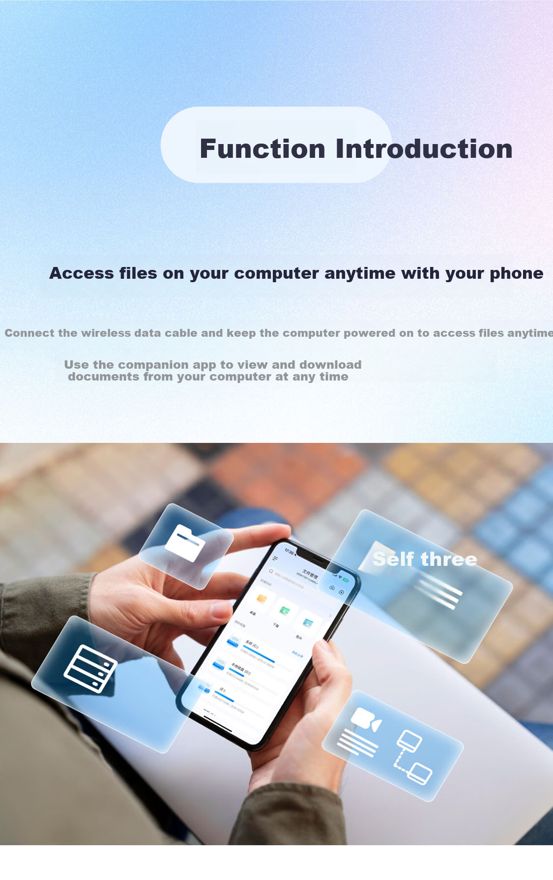 Lu Master AiNas Wireless Data Cable NAS Remote Sharing Transmission Photo Backup Video Upload Movie Playback PC Interconnection 5