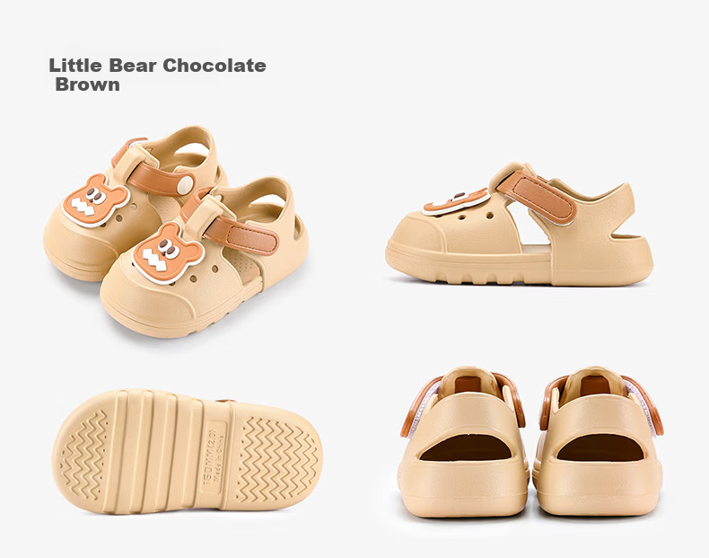 Balabala Kids Summer Sandals Boys Girls Hole Shoes Toddler Sports Outdoor Beach Sandals Baby Kindergarten Hole Shoes 8