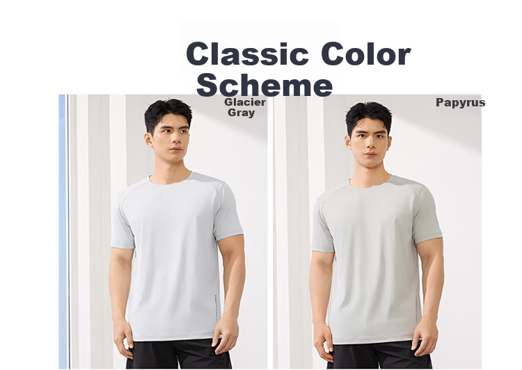 361° Men's T-Shirt Spring Summer New Quick-Dry Loose Fitness Sports Casual Cool Short Sleeve Top 652624128-5 10