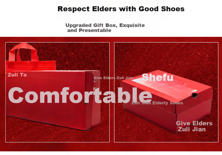 Zulijian Elderly Shoes Spring Summer Women's Leather Soft Sole Loafers Slip-On Single Strap Non-Slip Mom Shoes Nurse Shoes 3