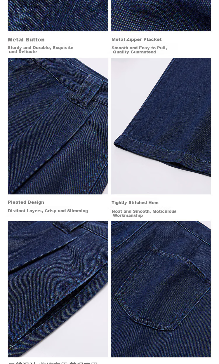 Giordano Women's Pants 2026 Summer New Lyocell Cool Pleated Mid-Waist Wide-Leg Jeans 13416324 10