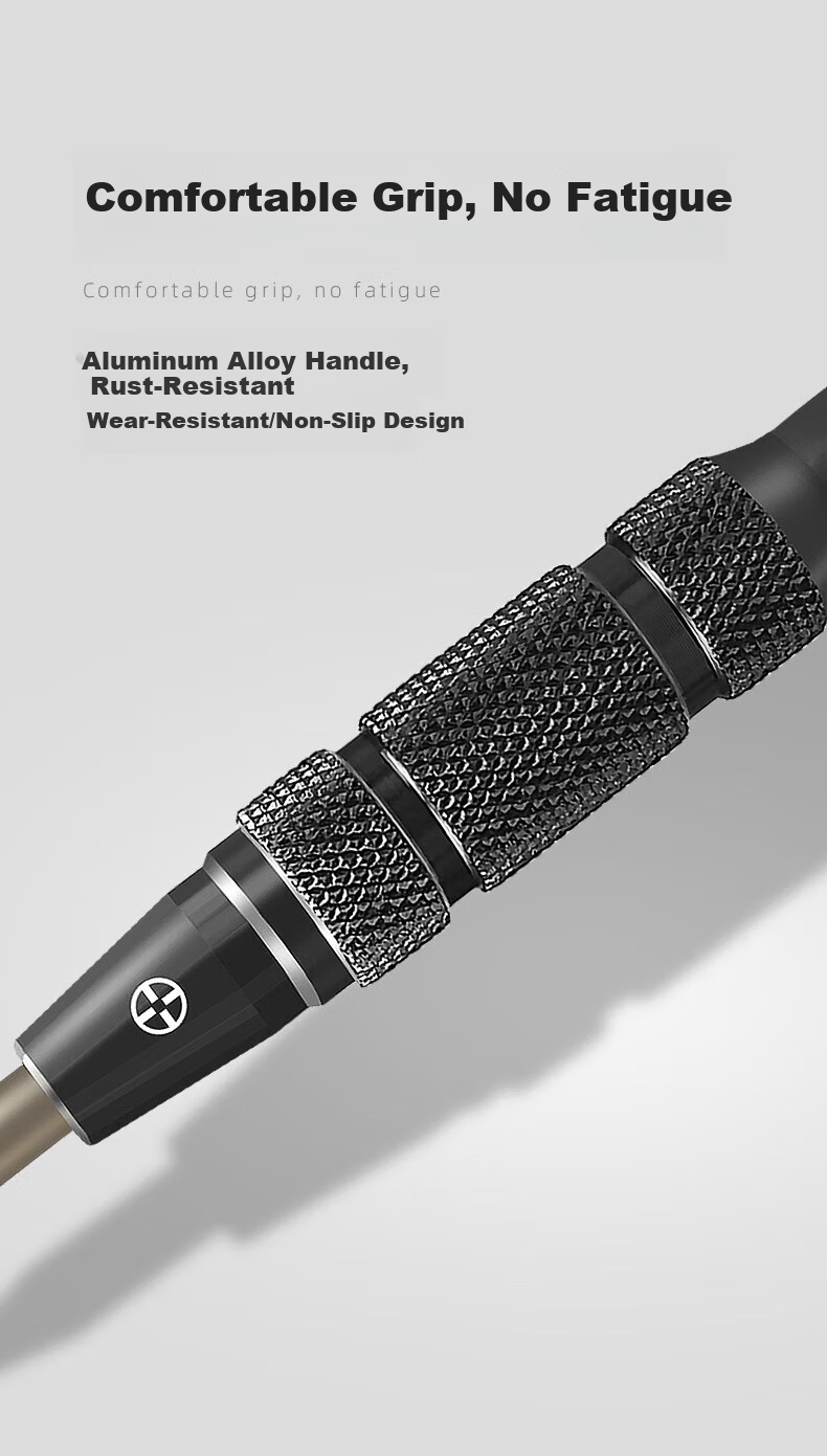 Yarun S2 Steel Screwdriver, Phone Disassembly Tool for Apple And Android, Hexagonal And Phillips Screwdriver Bits, Y-Shaped Screwdriver, 0.6Y 6