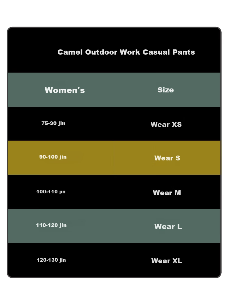 CAMEL [Dilraba Dilmurat Edition] Women's Outdoor Cargo Wide-Leg High-Waist Elastic Drawstring Jogger Pants 42
