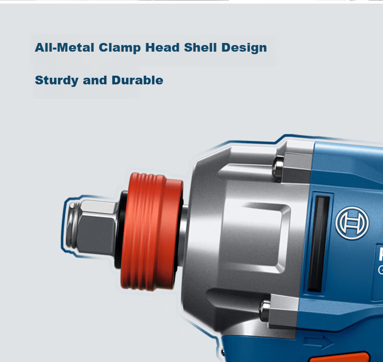 BOSCH Impact Wrench, Electric Air Gun for Installation And Maintenance, 18V Lithium Battery, 350 N·m, GDS18V-350, 4.0Ah Battery *2 9