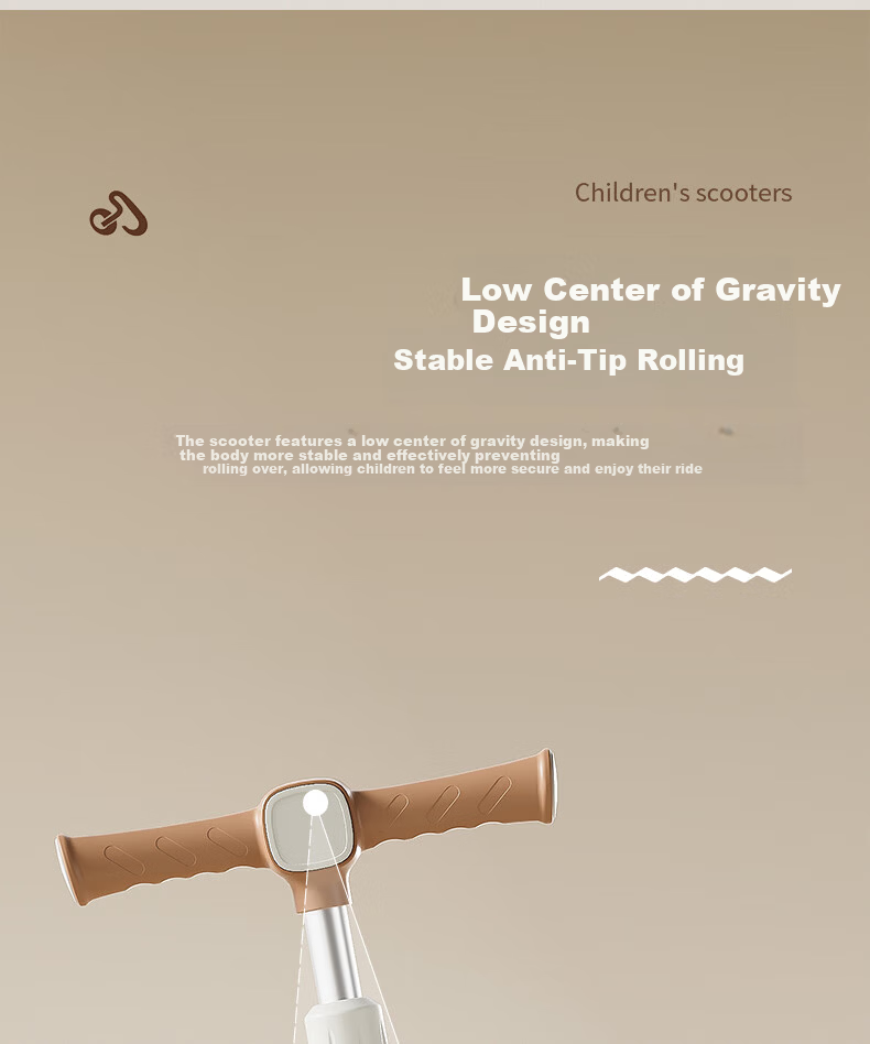 FOREVER Children's Scooter for Ages 1-12, Foldable Three-Wheel Wide Stable Ride-On Scooter for Boys and Girls 10