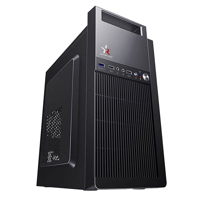 Hexiehao Office Commercial Gaming Desktop Computer (Quad-Core Core i3-8100, 8GB RAM, 256GB SSD, Wireless WiFi)