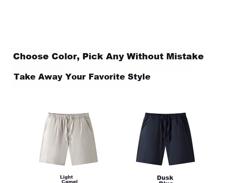 Semir Men's Casual Summer Elastic Drawstring Waist Shorts 2026 Loose Straight Pants Comfortable 109326125102 20
