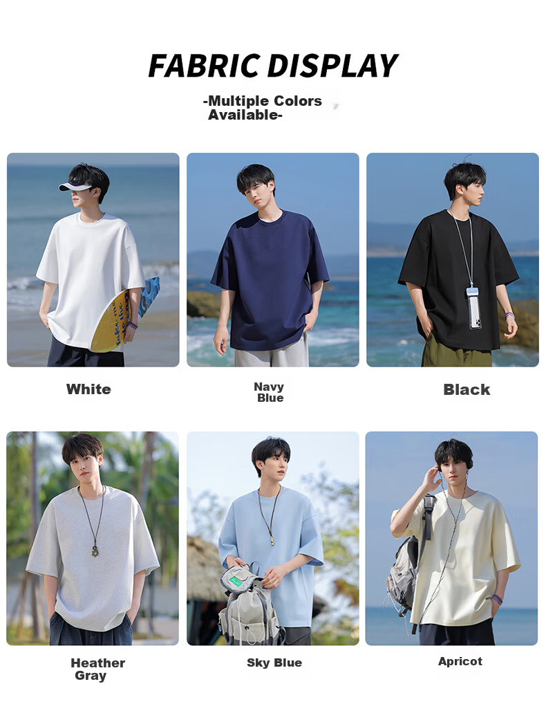 MEDE Sorona Ice Silk Short Sleeve T-Shirt Men Summer Loose Cool Breathable Crew Neck Base Shirt White S 5