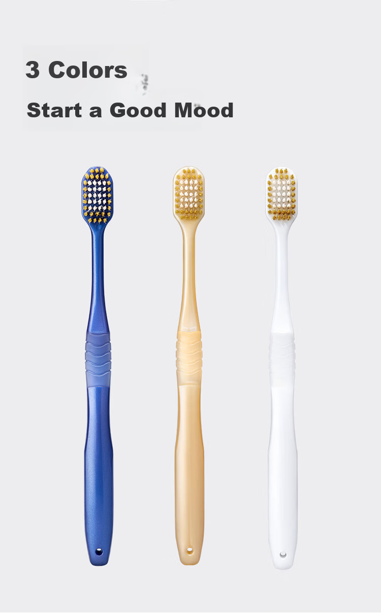 JD Jingzao Wide Head Soft Bristle Toothbrush 48-Hole Wide Head Gum Care Ultra Soft 6-Pack Deep Cleaning Family Set 10