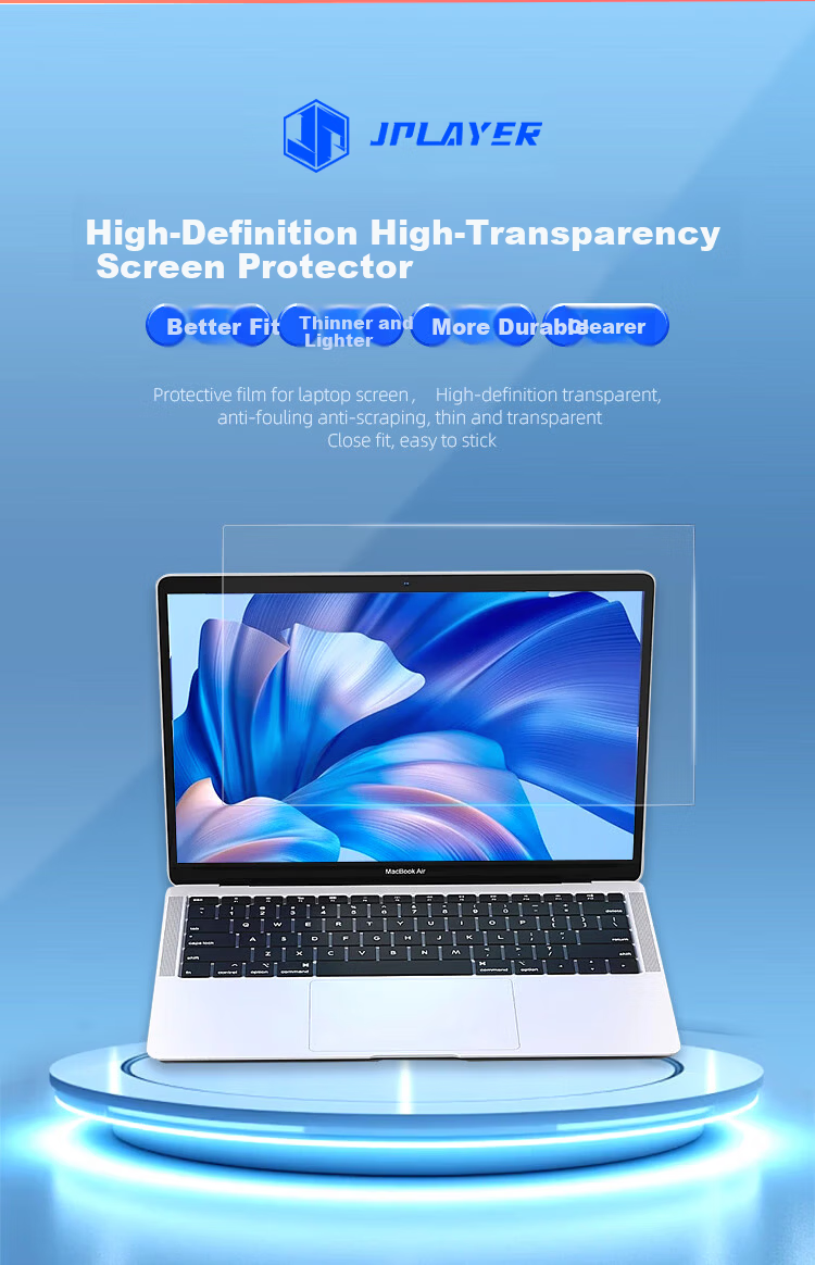 JPLAYER Lenovo Thinkbook 16 2024 Laptop Keyboard Cover + HD Screen Protector Set High Transparency Easy Apply Scratch Resistant 1