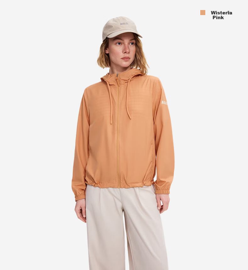 AIGLE Women's Outdoor Ultra-Lightweight Sun Protection UPF50+ Jacket BT53 Spring/Summer 2026 New Arrival 8