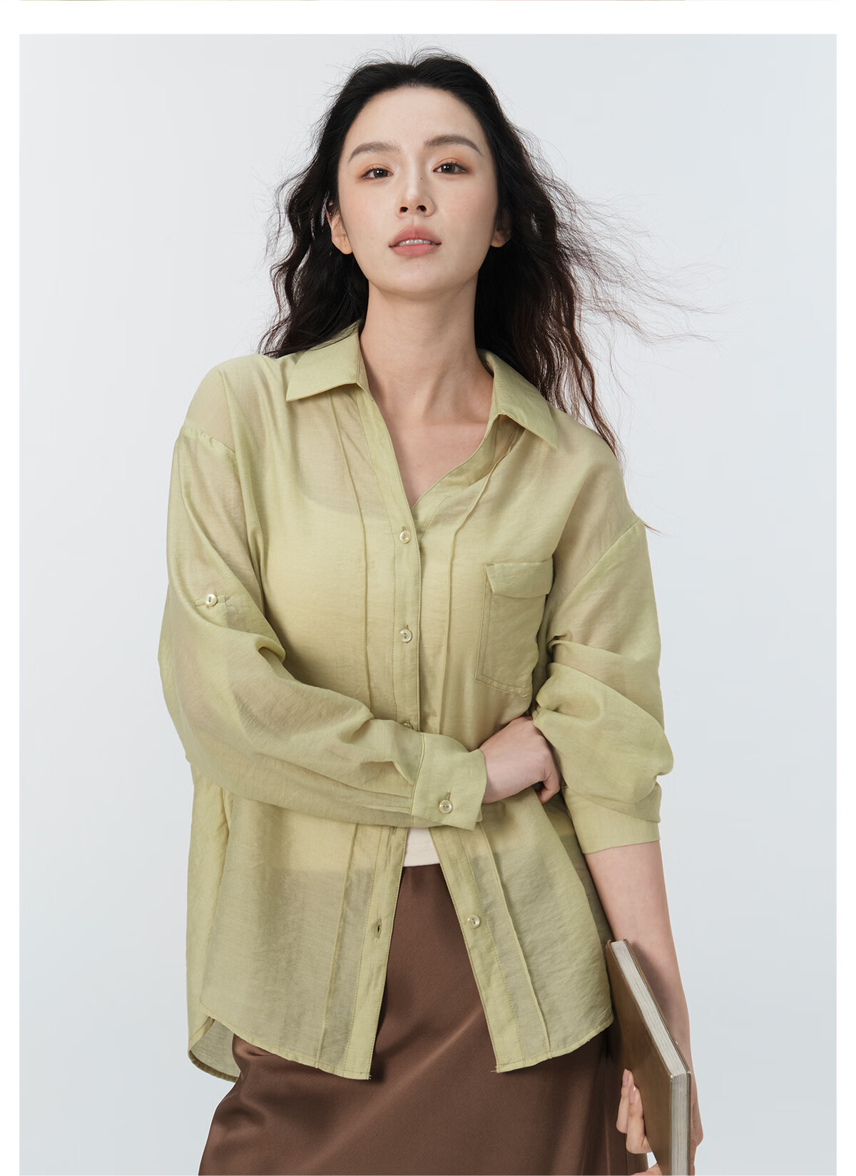 RA&RN RARN/Love Like You Lightweight Lapel Lyocell Shirt 28