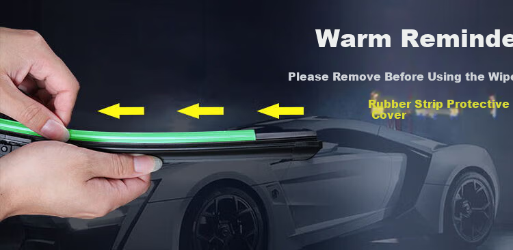 Aoming Iveco Deyi/Ousheng Windshield Wiper Blades, Size, Quiet, Wear-Resistant, Natural Rubber 1