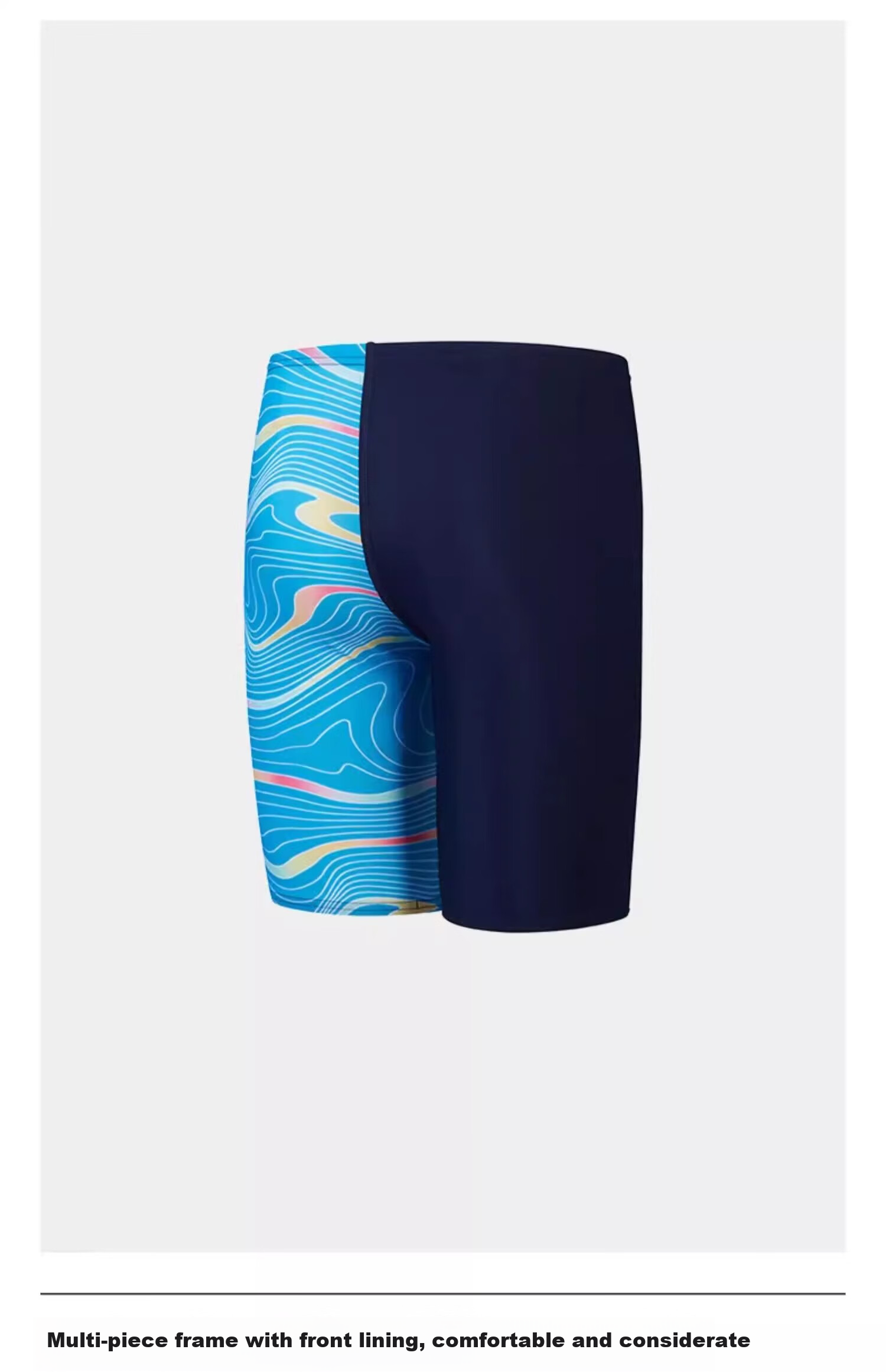 Speedo Kids Swimwear Fun Series Youth Printed Knee-Length Swim Trunks Boys Sun Protection Chlorine Resistant Blue/Dark Blue 13-14 12