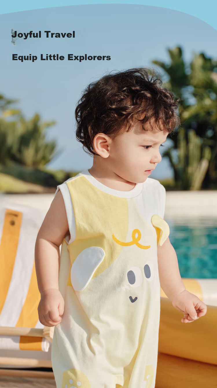 BALABALA Children's Clothing, Baby Romper, Newborn Onesie, Outdoor Baby Clothes, 2026 New Summer Style, Cute Animal Desig 4