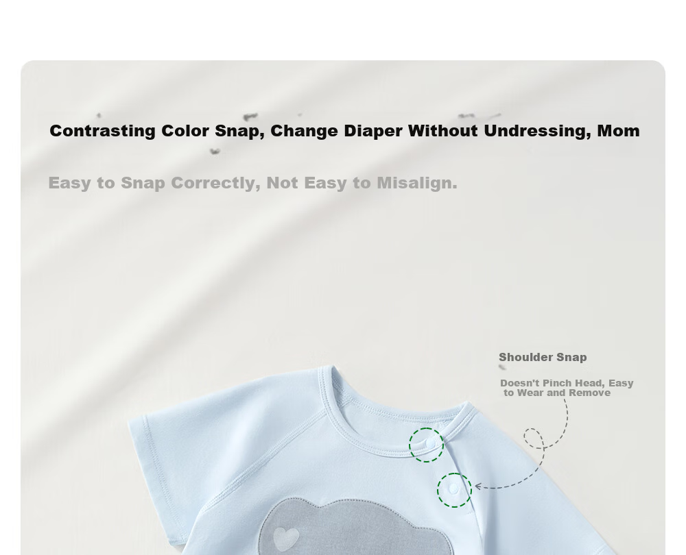 Betis Baby Clothes Summer Thin Cool Breathable Romper Newborn Short Sleeve One-piece Air Conditioning Suit Crawling Suit 20