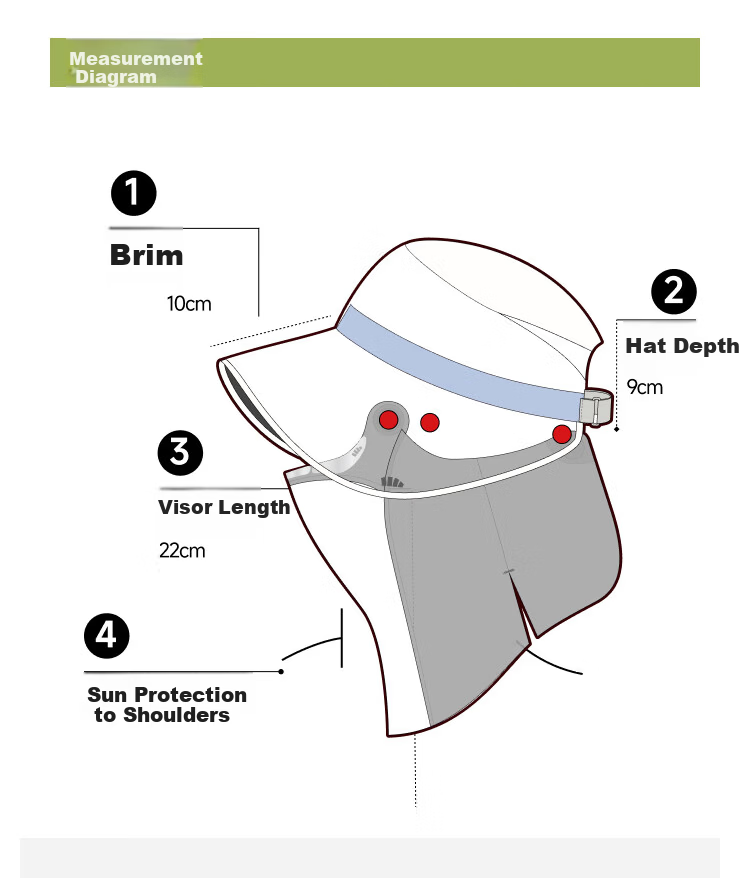 Beneunder Winter Sun Protection Hat with Magnetic Face Mask, Bucket Hat for Men and Women, Black 39