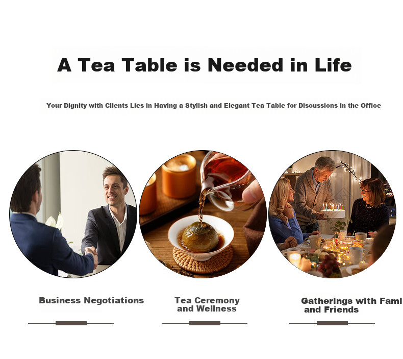 Taomengju New Chinese Style Mobile Tea Table Home Small Tea Stand Living Room Tea Cart Balcony Tea Table Kettle Integrated Tea Cabinet Side Table 1