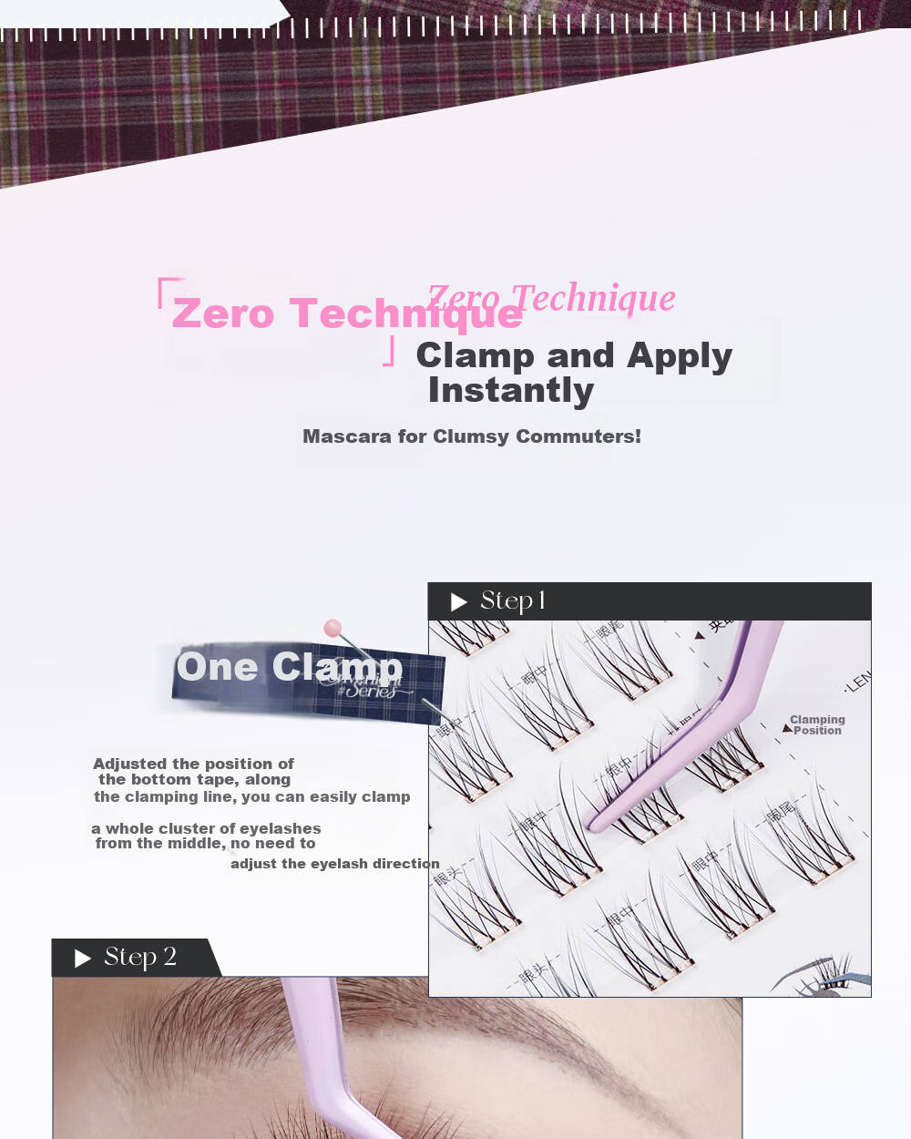 Mr. Wish Self-Adhesive Glue-Free Segment Natural Soft False Eyelashes Oxygen Lashes 2025 New Model 6
