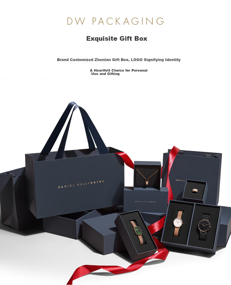 Daniel Wellington DW Necklace for Women [520 Gift for Girlfriend] Secret Love Heart Pendant Clavicle Chain DW396+425 14