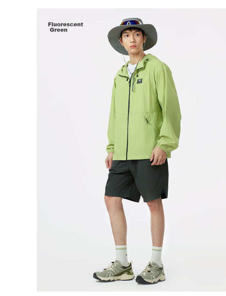 CAMEL Outdoor Original Yarn Sun Protection Jacket 2026 Spring Summer New Unisex Cooling Breathable Sun Protection Sports Jacket 1007 24