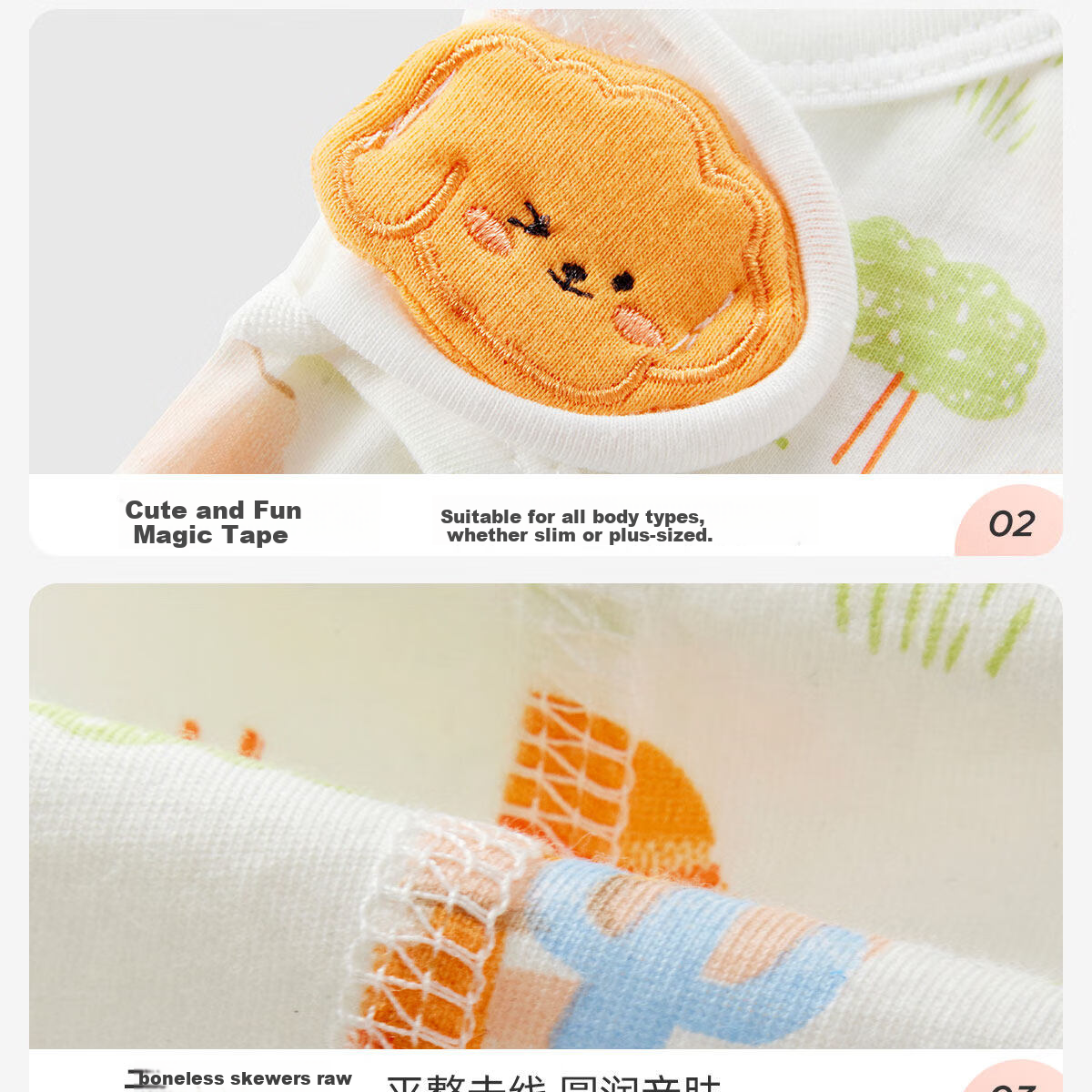 JOYNCLEON Baby Sleeveless Top Summer Thin Newborn Infant Clothing Class A Spring Summer Pure Cotton Jyf210747 11