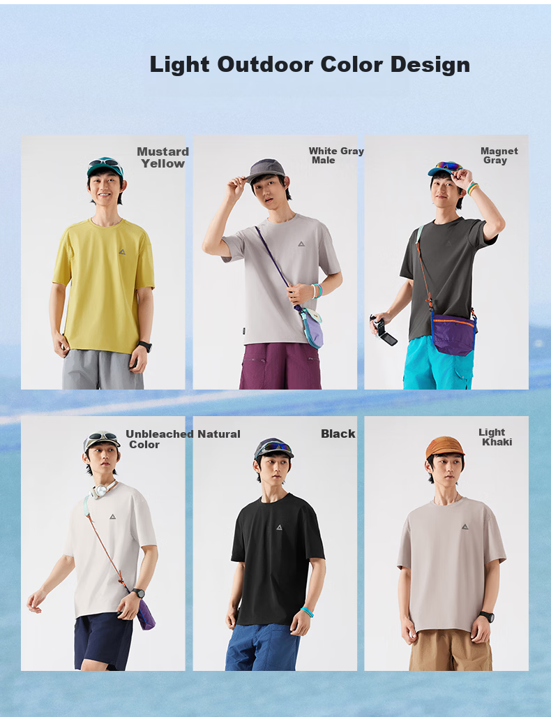 Peak Quick-Dry Short Sleeve Men's Summer Loose Breathable Commuter Casual T-Shirt Outdoor Sports Running Top Women DF662150 15