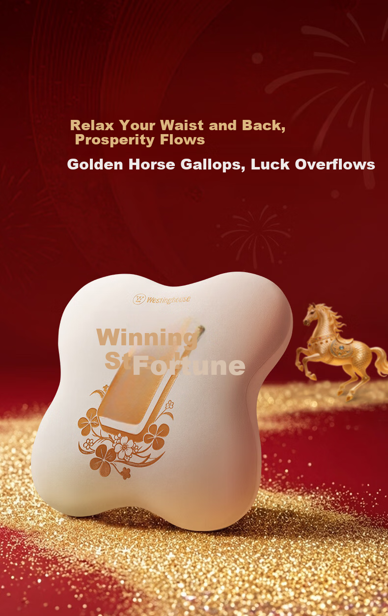 Westinghouse American Westinghouse [Mid-Autumn Festival Gift] BX6-C Waist Massager Shoulder Neck Lumbar Back Massage Device Massage Cushion Office Full Body Pillow for Elders 3