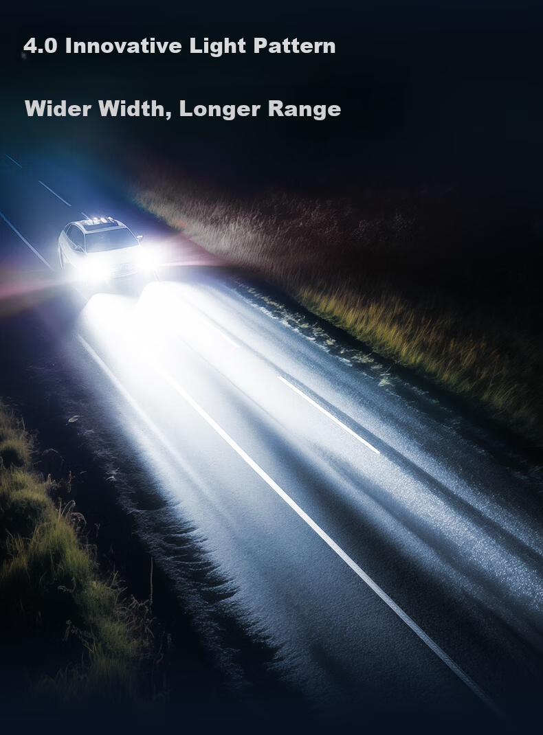 Cnlight Car LED Headlights D Series Ultra-Bright Laser-Focused Modification Original Xenon Lamp to LED Headlight D3S Pair Set 8