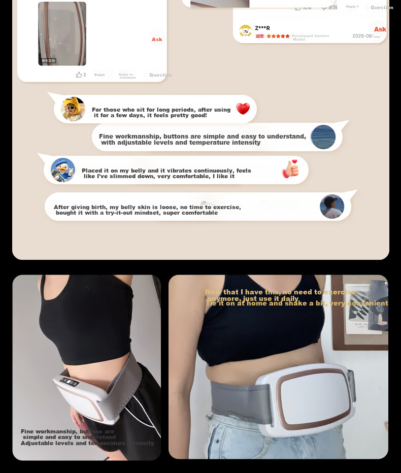 HOT KNEE Fat Burning Shaking Slimming Machine Lazy Fitness Weight Loss Massager Waist Belt Fat Burning Shaping Device 1