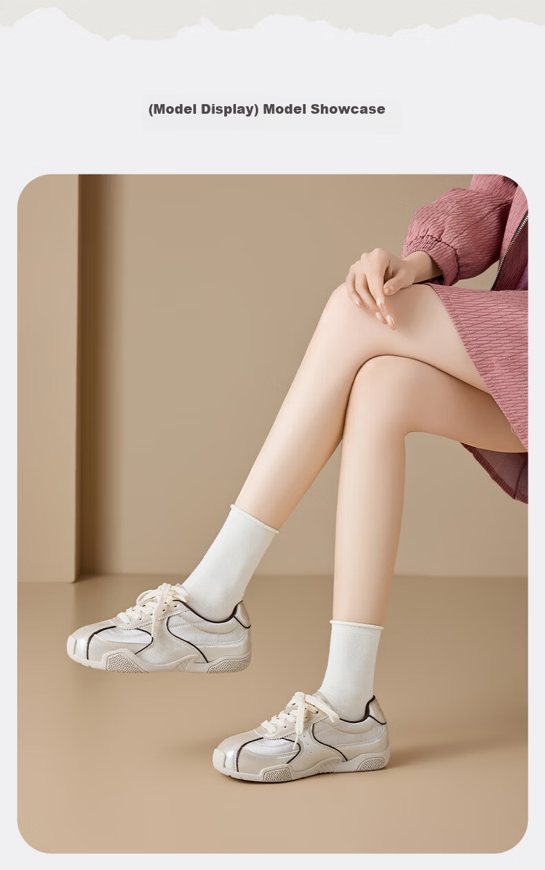 Saturday Ballet Style Women's 2026 New Summer Thick Sole Height Increasing Agan Casual Lightweight Versatile Sports Shoes 12